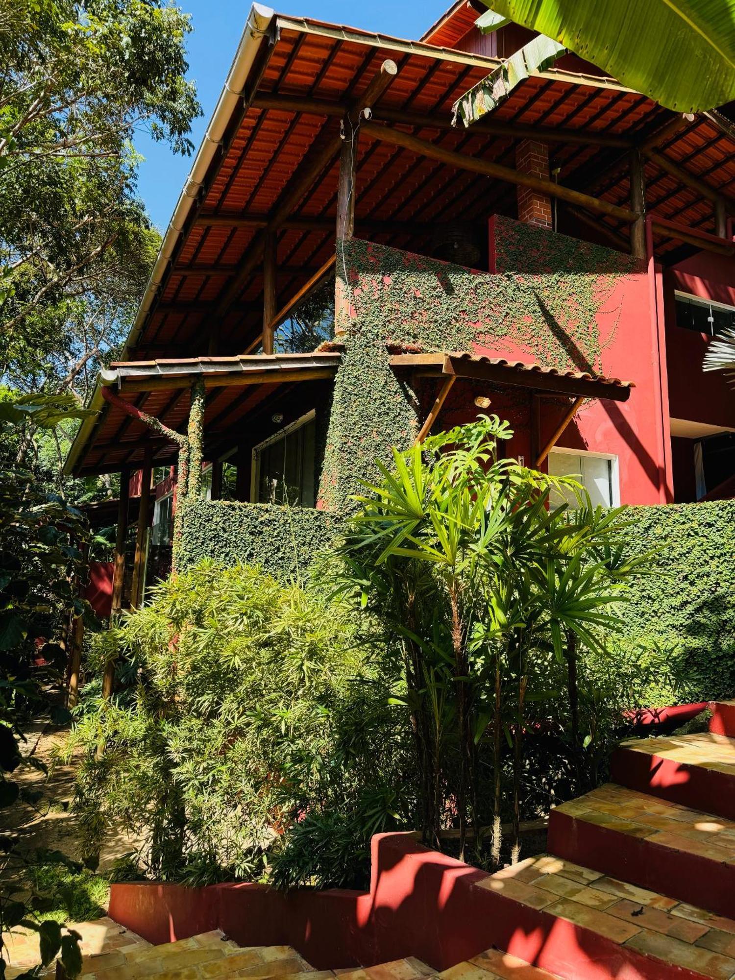 Jardim Botanico Casa Rossa Bungalows & Apartments Морру-ді-Сан-Паулу Екстер'єр фото
